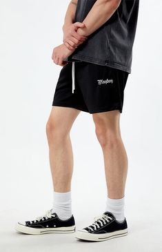 PacSun Exclusive! The Playboy by PacSun Ride Mesh Shorts offer a blend of style and comfort with their drawstring waistline, side pockets, and single back pocket. Featuring a standard fit and lightweight mesh fabrication, these shorts are perfect for everyday wear and active lifestyles.


	Elastic stretch waistline
	Side pockets
	Standard fit
	Single back pocket
	Embroidery at the hem
	100% Polyester
	11.5" Rise
	6.5" Inseam
	17" Outseam
	Machine washable
	Model is wearing size medium
	Model Measurements: 6'1” Height, 31” Waist, 33” Inseam Back Pocket Embroidery, Pocket Embroidery, Mesh Shorts, Cozy Sweatshirts, Active Lifestyle, Model Measurements, Pacsun, Black Men, Mens Shorts