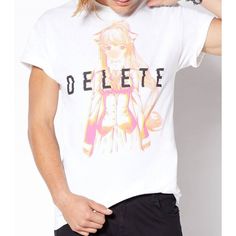 Slip Into This Officially Licensed Tee And Get Ready To Have The Time Of Your Life While Playing Doki Doki Literature Club! This Officially Licensed T Shirt Features Monika And A Cryptic Message That Only True Doki Doki Fans Will Understand. Amp Up Your Style And Game Play With This Epic Tee. * Spencer's Men's X Doki Doki Literature Club * Officially Licensed * Front Graphic * Crew Neck * Short Sleeve * 100% Cotton * Imported White Harajuku T-shirt With Front Print, Kawaii White Tops For Streetwear, Kawaii Crew Neck Tops For Fan Merchandise, Kawaii Style Fan Merchandise Tops With Crew Neck, Kawaii Fan Merchandise Tops With Crew Neck, Harajuku Style Cotton Top With Sublimation Print, White Harajuku Top With Screen Print, White Kawaii T-shirt For Streetwear, Harajuku Style White T-shirt With Front Print