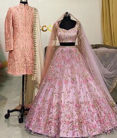 Groom Wedding Outfits, Matching Lehenga, Groom Sherwani, Indian Groom Wear, Red Bridal Dress