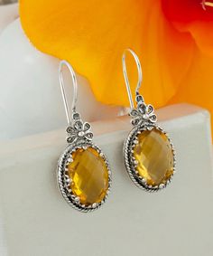 Citrine Silver Boho Dangle Drop Earrings, Genuine Gemstone 925 Sterling Silver Artisan Handmade Filigree Woman Jewelry,Handmade Earrings, Birthday gift, Anniversary gift, silver gift for mom Gemstone: Citrine 10x14mm. Material: 925 Sterling Silver ( NICKEL FREE ) Length and Width: 3.6cm X 1.4cm // 1.4 Inches X 0.55 Inches These yellow stone earring add a bold fashion statement to any look. The handcrafted designs that make a beautiful fashion statement in that cocktail earrings. This vintage, or Cocktail Earrings, Woman Jewelry, Citrine Earrings, Yellow Stone, Stylish Earring, Hand Crafted Gifts, Handcrafted Earrings, Affordable Jewelry, Silver Gifts