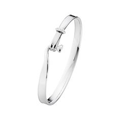 Torun Bangle in Various Styles Georg Jensen Jewelry, The Bangles, Georg Jensen, Diamond Bangle, Sterling Silver Bangles, Minimalist Rings, Silver Bangles, Silver Diamonds, Brilliant Cut Diamond