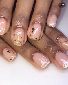 Short Natural Nails, Beauty Nails Design, Simple Gel Nails, Work Nails, Neutral Nails, Dipped Nails