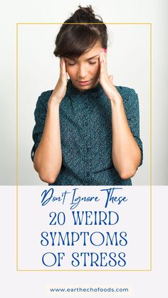 Feeling stressed? Sometimes it's easy to know when you're dealing with stress. But sometimes, the symptoms of stress are easy to ignore. Check out these weird signs of stress and what to do about them Weird Signs, Diet Meal Plans, Losing Weight, Nutritious Meals, Fun Workouts, Fitness Tips