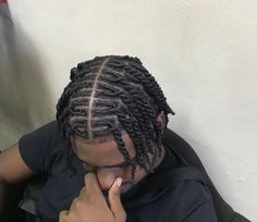 Braids For Men Twists, Plug Twist Men, Men’s Protective Hairstyles, Twists Men Hair, Cornrows To Twists, Invisible Locs Twist Men, Kamikaze Twists Men, Flat Twist Men, Interlock Hairstyles