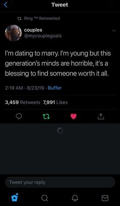 the tweet is being used to describe what it's like for dating