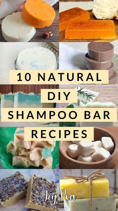 the top 10 natural diy shampoo bar recipes