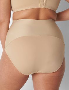 Available in Plus Size. Our game-changing Totally Smooth high-waist brief panty in soft microfiber fabric offers 360 degrees of smoothing support and all-day comfort.           FIT:           Full coverage.           High Waist. Takes tummy coverage (and comfort) to the max.            SHAPEWEAR LEVEL 2: Medium Shaping. Everyday smoothing with some built-in tummy control.                     FEATURES:                  Back body band contours to your curves           100% Cotton-lined gusset Supportive Shapewear Bottoms With Wide Waistband, Solid Color Brief Shapewear Bottoms, Full Coverage Shapewear Bottoms With Contoured Waistband, Supportive Solid Color Smoothing Bottoms, Supportive Solid Color Shapewear Bottoms, Supportive Beige Shapewear Bottoms, High Waist Smoothing Beige Bottoms, Compressive Brief Shapewear With Wide Waistband, Compressive Shapewear Brief With Wide Waistband