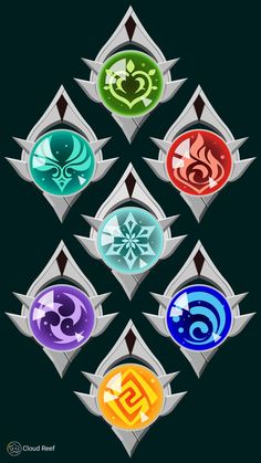 Snezhnaya Seven Visions Vector Graphic Iphone Wallpaper Blur, Elemental Magic, Element Symbols, Miraculous Ladybug Oc, Magic Symbols, Anime Muslim, Magic Design, Zodiac Art