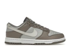 Nike Dunk Low Bone Beige, Moon Fossil Dunks Outfit, Bone Beige Dunks, Nike Dunk Low Moon Fossil, Jordan Shop, 2023 Goals, Beige Sneakers, All Nike Shoes, Iron Ore