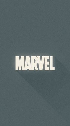 the word'marvel'is shown in white on a black background with a shadow