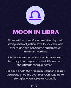 the moon in libra poem