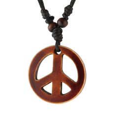 PRICES MAY VARY. ☑️Pendant size:1.57 inches x 1.57 inches (4 cm x 4 cm) ☑️Chain Length:40-80cm,15-30inch (Resizable) ☑️Package: Jewelry Box with Brand Name "Scddboy" ☑️Adjustable Peace Sign necklaces made of resin.Makes for great hippie costume for the 60s and 70s. ☑️Peace sign pendant jewelry for everyday Bohemian / music festival / concert inspired looks, or costumes (ex, 1960's, 1970's, Hippie, Woodstock, Gypsy, Boho, Halloween). Scddboy Adjustable Peace Sign Pendant Necklace for Mens,Hippie 70s Peace Sign, Wooden Peace Sign, Bohemian Music, Hippie Accessories, Famous Jewelry, 60s Hippie, Peace Sign Necklace, Sign Necklace, Hippie Costume