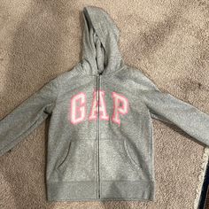 Brand New With Tag, Never Worn Gap Zip Up Hoodie, Sherpa Lined Hoodie, Gap Denim Jacket, Trendy Hoodies, Lined Hoodie, Kids Denim, Gap Jacket, Gap Sweater, Gap Denim