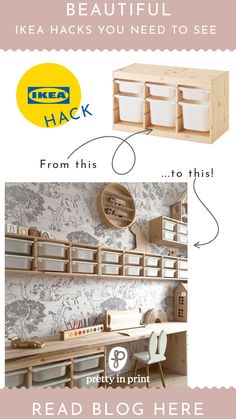 the ikea hacks you need to see from this pretty in print ad for ikea