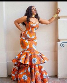 This African print wedding dress is perfect for that your wedding. Please drop your phone number for shipping. Also to enable your dress fit perfectly please provide your bust,waist,hip and length of dress measurements. Thank you! African Wedding Dress Ankara, African Prom Dresses Ankara, Ankara Prom Dress, African Party Dresses, Ankara Long Gown Styles, Dress Ankara, African Prom Dresses, Ankara Gowns, African Print Dress Ankara