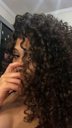 Curly Afro Hair, Dream Hair, Curly Girl, Pretty Selfies, Curled Hairstyles