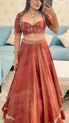 Designer Blouse With Lehenga, Lehenga Designs Made From Saree, Designs For Blouses For Lehenga, Crop Blouse For Lehenga, Crop Top Lehangas, Blouse Pattern On Lehenga, Lehenga Blouse Work Designs, Blouse For Traditional Saree, Traditional Dresses Lehenga