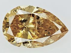 Pear Brilliant Cut Brown Diamond 0.52 Cts Rare Diamond, Brown Diamonds, Vs Diamond, Red Diamond, Brown Diamond, Salt And Pepper Diamond, Fancy Color Diamonds, Color Shapes, Princess Cut Diamonds