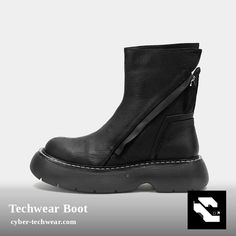 Check out this product 😍 Techwear Boot 😍 by CYBER TECHWEAR® starting at $199.95. Techwear Boots, Techwear Shoes, Exclusive Sneakers, Shoe Collection, Boots, Sneakers