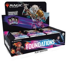 #ad Top Seller for Play Booster Box Foundations FDN MTG PRESALE 11/15, Toys Magic: The Gathering, Action Figures Anime, Art Stories, Popular Characters, Magic Cards, Collectible Trading Cards, Xmas List, Foil Cards, Wizards Of The Coast