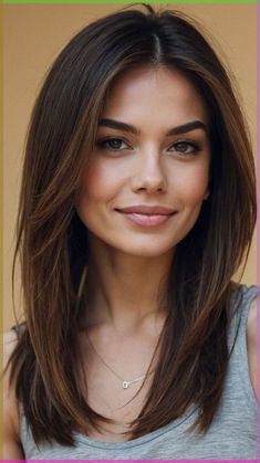 Best Haircut For Straight Hair Girl, Women Haircut For Square Face, Thick Hair Square Face Haircut, Square Face Hairstyles Straight Hair, Long Bob Haircuts Square Face, Medium Hair Low Maintenance, Medium Hairstyle Women Square Face, Curtain Bangs Straight Hair Round Face, Haïr Cut For Square Face Girl