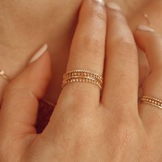 Elevate your style with our handcrafted 14k gold-filled stacking ring. Each ring is meticulously crafted, ensuring that every piece carries the artistry of handmade excellence. The result? A one-of-a-kind ring, as unique as you. This can be your everyday ring. Handcrafted in USA Sold by one ring DETAILS: Hypoallergenic, Water Resistant Material: 14/20 Gold filled Dimensions: Width 1.4mm Note: As each piece is totally handcrafted dimensions and shapes can slightly vary ensuring no two are exactly Tiny 14k Gold Toe Ring, Delicate 14k Gold Band, Dainty Open Band Stackable Promise Rings, Heirloom Gold Stackable Rings With Open Band, Everyday Hypoallergenic 14k Gold Stackable Rings, Everyday Heirloom Style Gold Plated Rings, Everyday Rose Gold Plated Ring, Everyday Rose Gold-plated Rings, 14k Gold Filled Jewelry For Promise Ring