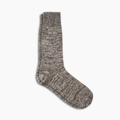 Comfortable Women's Sock, Made in Italy with Organic Combed Cotton. Features Four Custom Twisted Yarns with Superior Softness and Unbeatable Color Retention. Sodello Brand. Ships Free with Every Footwear Order. Classic Gray Winter Socks, Classic Gray Socks For Winter, Thursday Boot Company, Thursday Boots, Boot Companies, Everyday Basics, Boot Accessories, Mens Socks, Unique Colors