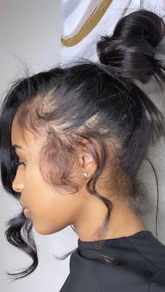 Pressed Natural Hair, Silk Press Natural Hair, A Ponytail, A Pony, Flat Iron Hair Styles, Slick Hairstyles