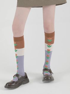 Embrace sweetness with our Knee-High Socks. Adorned with charming floral patterns, these socks add a touch of romance to any outfit. Crafted from soft and stretchy material, they provide comfort and style all day long. Whether paired with skirts, dresses, or shorts, these knee-high socks are the perfect accessory to elevate your look. Step into elegance and charm with our Sweet Floral Print Knee-High Socks! You’ll love the comfort, floral colors & happiness that these socks bring... plus, they d Casual Multicolor Stockings, Cute Knee-high Socks For Spring, Casual Floral Print Socks For Spring, Cute Knee-high Spring Socks, Trendy Knee-high Spring Socks, Spring Casual Mid-calf Stockings, Casual Mid-calf Stockings For Spring, Cute Knee-high Spring Stockings, Pink Knee-high Socks For Spring