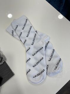 SUBX Vetements Knitting Stripe cotton crew socks BLK/WHT Brand New unisex st RIV Crew Socks, Balenciaga, Socks, Brand New, Knitting, Free Shipping, Best Deals, Quick Saves