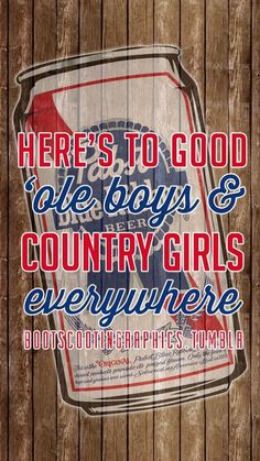 there's to good ale boys and country girls everywhere book cover on wood background