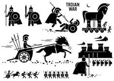 Rome Warrior, Trojan Warrior, Spartan Gladiator, Gladiator Warrior, Rome Empire, Warrior Shield, Korea Traditional, Trojan Horse, Stick Figure