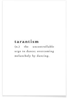 a white card with the words taraanism on it