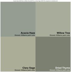 the different shades of gray paint