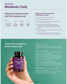 I could geek out all day about the power of your gut's role with metabolic function! Luckily for you, I will just share this amazing formula of key stone strains that will support your goals for metabolic success! Check it out! Try it out for yourself by using my link below and receive a 20% discount on your first order. You need to enroll in the membership option to get the discount, but you can cancel anytime. 👇https://pendulumlife.com/discount/livelywomen Or, use my discount code Livel Gut Healing, Gut Microbiome, Balanced Meals, Geek Out, Healthy Eating Habits, Group Meals, First Order, Try It, Discount Code