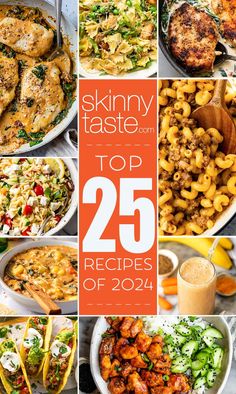 The top recipe list is here! My most popular healthy recipes from 2024 – see if your favorite made the list! #bestrecipes #toprecipes #besthealthyrecipes #healthyrecipes Popular Healthy Recipes, Favorite Recipes Dinner, Recipes Healthy Dinner, Skinny Taste Recipes, Dinner Recipes Healthy, Food Tasting, Most Popular Recipes, Cooking Light