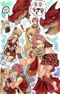 Lucy X Natsu, Nalu Fairy Tail, Fairy Tail Photos, Fairy Tail Funny, Fairy Tail Comics, Fairy Tail Family, Natsu Fairy Tail, Fairy Tail Natsu And Lucy, Fairy Tail Pictures