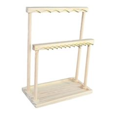 fenteer Jewelry Organizer Modern Stable for Retail Show Personal Exhibition Showcase Beige 12 and 12.The wooden bracelet display stand has a smooth, surface and a solid base to protect your jewelry from any damage, scratches, or abrasions.Jewelry display stand is simple fashion and elegant appearance, making your jewelry more shiny and unique. Great for shop window displays and home use.Multi layered watch holder to keep your necklaces, bracelets, Buddhist beads, bangles, and watch together for Exhibition Showcase, Beads Bangles, Buddhist Beads, Jewelry Display Stand, Jewelry Organizer Storage, Watch Holder, Wooden Bracelet, Bracelet Display, Great Gifts For Women