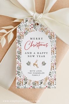 Nordic Christmas Gift Tag New Years Tags, Christmas Gift Tag Ideas, Christmas Cards Printable, Christmas Tag Templates, Christmas Present Tags, Holiday Labels, Christmas Tags Printable, Christmas Gift Tag, Christmas Gift Tags Printable