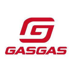 the gas logo is shown on a white background