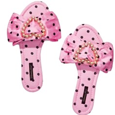 New With Tags Victoria's Secret Slippers Size 7/8. Pink With Black Polka Dots & Bows On Top Surrounding A Multitude Of Pearls. Comfortable & Soft As Can Be! Comes With A Beautiful Bag That Has Victoria's Secret Logos & Ties Up. Can Use The Bag For Anything. Victoria's Secret Loves To Discontinue Products That I Think Appx 50% Of Their Clients Like & I've Tried For Twenty Five Years To Figure It Out & I Cannot. I Have To Find Older Things I Like Bc They Have Been Discontinued & I Just Do Not Get Secret Valentine, Bow Slides, Victoria Secret Shoes, Red Slippers, Comfy Slippers, Slides Slippers, Black Slippers, Slide Slippers, Satin Bags