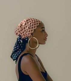 Afro Hairstyles Scarf, Cuban Hairstyles Havana Scarf, Black Woman Head Scarf, Head Scarf Photoshoot, African Head Scarf, Head Bandana, Hair Scarves, Estilo Hijab