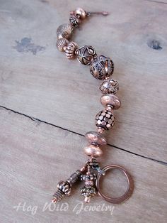 Chunky Copper Bali Style Beads Statement by hogwildjewelry on Etsy Handmade Copper Beaded Bracelets With Round Beads, Handmade Copper Beaded Bracelets, Beaded Bronze Copper Bracelets, Bronze Beaded Copper Bracelets, Copper Spacer Beads Jewelry, Bohemian Gold Beaded Copper Bracelets, Bali Style, Bali Fashion, Mixed Metal Jewelry