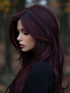 Deep Mahogany Hair Color Chocolate Brown, Black Hair Dye Colors, Ion 4vv Plum Hair Color, Purple Plum Hair Color, Moon Lights Hair, Vibrant Red Hair Color With Highlights, Burgundy Hair Blue Eyes Pale Skin, Dark Fashion Colors Hair, Dark Red Chocolate Hair