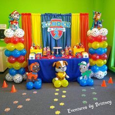 Google Image Result Paw Patrol Birthday Decorations, Paw Patrol Party Decorations, Paw Patrol Birthday Theme, Paw Patrol Decorations, Paw Party, Paw Patrol Birthday Cake, Paw Patrol Cake, Paw Patrol Birthday Party, Patrol Party