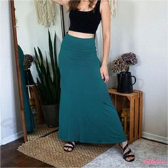 Qteee - Elegance Defined: High-Waisted Flared Maxi Skirt with Bell Checkered Design and Floor-Length Hemline Flare Maxi Skirt, Checker Design, Checkered Design, High Waisted Maxi Skirt, High Waisted Flares, Elegant Skirt, Peacock Blue, Skirt Design, Checkered Pattern