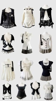 Shojo Protagonist Outfit, Dark Girly Fashion, Japanese Horror Game Protagonist, Dark Coquette Aestethic Fits, Dark Shoujo Outfit, Dark Coquette Aesthetic Outfits, Fatal Frame Outfits Ideas, Female Horror Protagonist Outfits, Dark Coquette Outfit Aesthetic