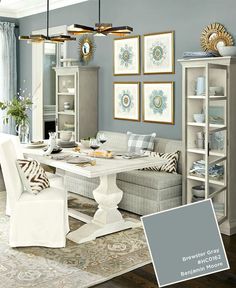 an image of a website page for furniture and home decor items on the webpage