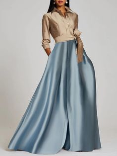 Gown Elegant, Evening Dresses Online, Cheap Evening Dresses, Dresses Formal Elegant, Evening Gowns Elegant, Evening Dresses Cocktail, Dress Formal, Colorblock Dress, Formal Evening Dresses