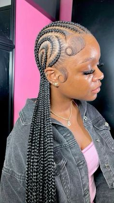 Box Braid Hair, Black Kids Braids Hairstyles, Curls For The Girls, Feed In Braids Hairstyles, Box Braids Hairstyles For Black Women, Kids' Braids, Protective Hairstyles Braids, Feed In Braid, Pretty Braided Hairstyles